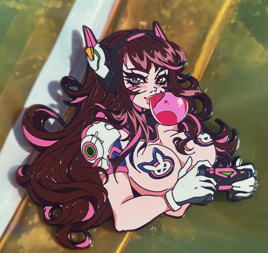 3 inch enamel pin