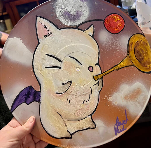 Hand Painted Record